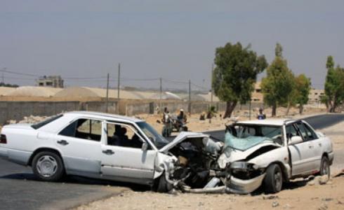 لقطات مرعبة لحوادث مرورية في قطاع غزة