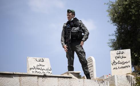 الاعتداء على المقابر في القدس