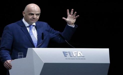 جياني إنفانتينو رئيس الاتحاد الدولي لكرة القدم
