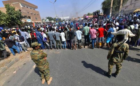 صورة أرشيفية للمظاهرات في الخرطوم