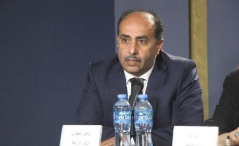 رياض العطاري وزير الزراعة الفلسطيني