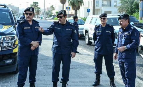 الشرطة الكويتية في منطقة الفحيحيل