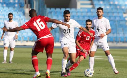 منتخب فلسطين الأولمبي فاز على الإمارات