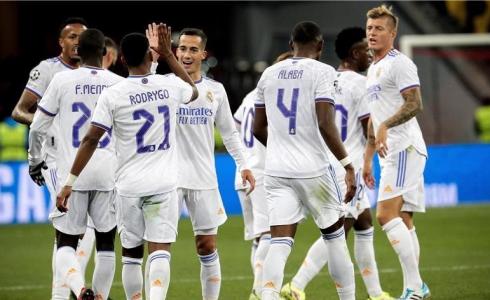 ريال مدريد يسحق شاختار الاوكراني بخماسية نظيفة