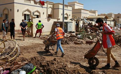 أضرار إعصار شاهين في عُمان