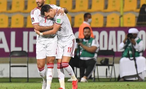 تعادل عادل بين الإمارات والعراق