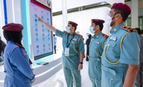 شرطة عجمان تطلق خدمتي التنازل عن بلاغ ونتائج فحص السائقين في جيتكس