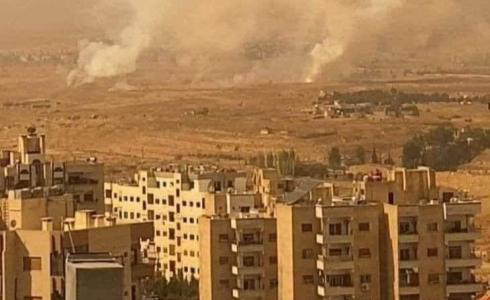 قصف إسرائيلي على ريف دمشق