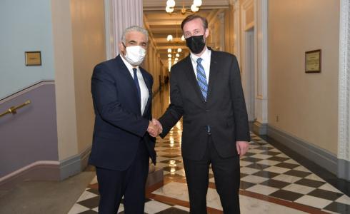 لابيد التقى سوليفان في واشنطن