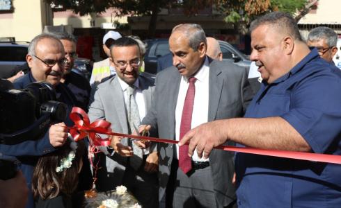 زيارة يضع حجر الأساس للمجمع الإيطالي ويفتتح حيّ الندى في غزة