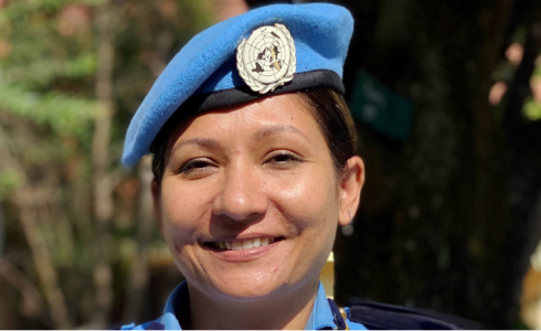 المشرفة " سانجيا مالال" تخدم في بعثة الأمم المتحدة في جمهورية الكونغو الديمقراطية "UN"