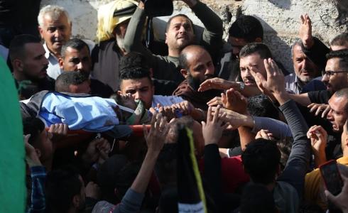 جماهير غفيرة تشيع جثمان الشـهـيـد "بني عودة" جنوب طوباس