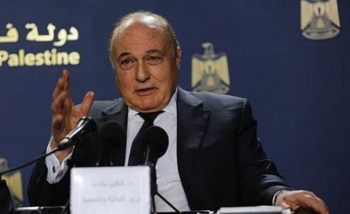 شكري بشارة - وزير المالية الفلسطيني