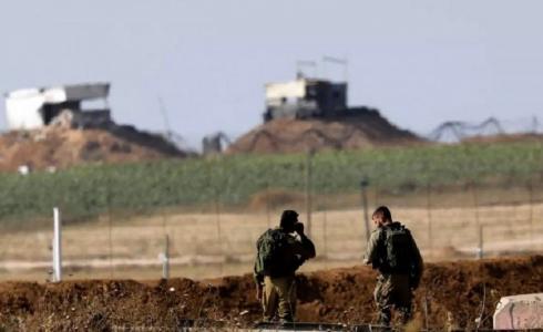 قوات الاحتلال على حدود قطاع غزة