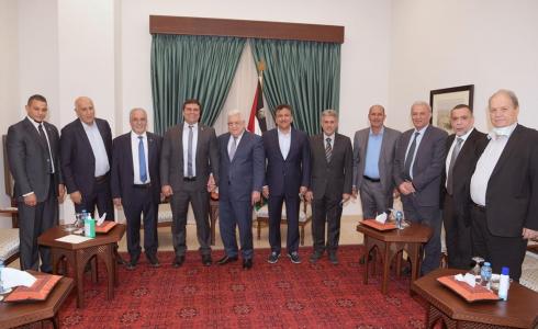 الرئيس يستقبل وفدا من المجلس الأولمبي الآسيوي