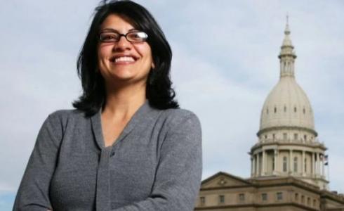 عضو الكونغرس الامريكي رشيدة طليب.