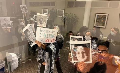 نشطاء يعترضون ندوة لجنود إسرائيليين في جامعة أمريكية