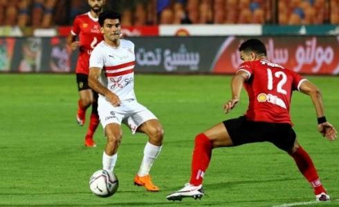 من مباراة الأهلي والزمالك - ارشيف