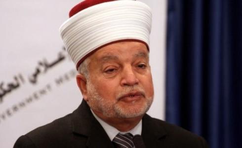 خطيب المسجد الأقصى المبارك الشيخ محمد حسين.