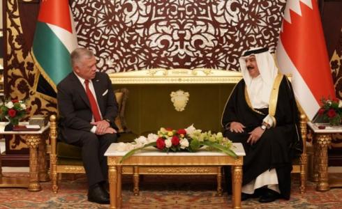 لقاء العاهل الأردني بنظيره البحريني