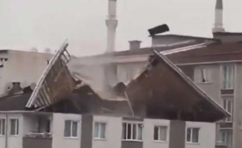 عواصف تركيا أمس الإثنين