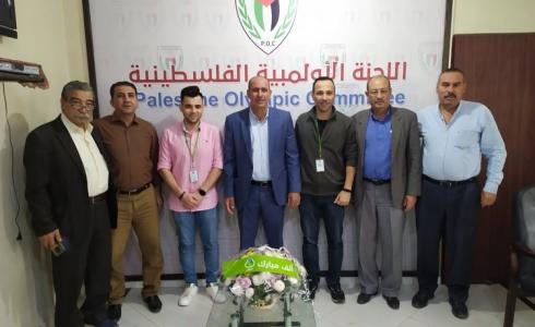 اللجنة الأولمبية الفلسطينية تصدر بيانًا حول زيارة وفود رياضية لمكتبها بغزة