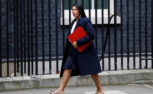 وزيرة الداخلية البريطانية بريتي باتيل