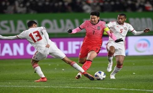 كوريا الجنوبية تدك شباك الامارات بهدف نظيف