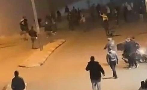 صورة من مكان الاشتباكات المسلحة