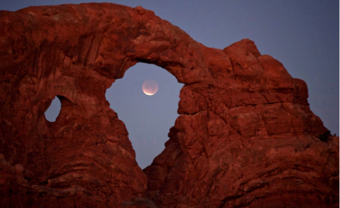 خسوف القمر  - توضيحية