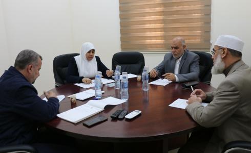 لجنة الرقابة بالتشريعي تعقد اجتماعاً دورياً لمناقشة عدة قضايا 