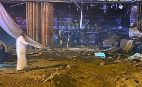 وفاة سعودي ويمني جراء سقوط قذيفة على محل تجاري في جازان