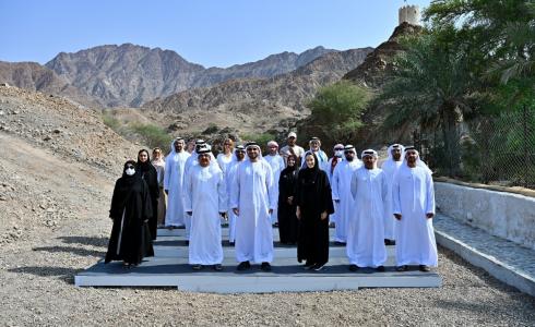 افتتاح المسار الطبيعي التراثي الخمسين في منطقة البثنة بإمارة الفجيرة 