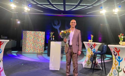 محمد العزايزة المنسق الميداني لمؤسسة "چيشاه – مسلك"