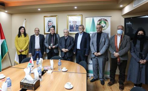 رئيس "القدس المفتوحة" يستقبل سفير نيكاراغوا لدى فلسطين