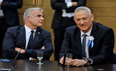 لابيد يتوجه الى القاهرة وغانتس الى واشنطن