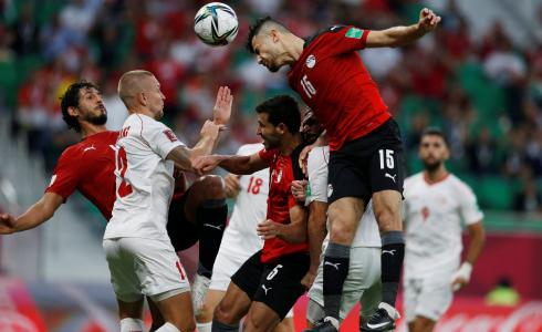 مصر تفوز على لبنان من علامة الجزاء