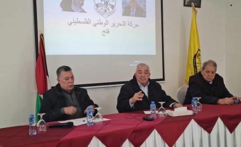 العالول يلتقي أقاليم غزة بحضور فتوح وحلس