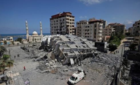 آثار العدوان الإسرائيلي الأخير على غزة