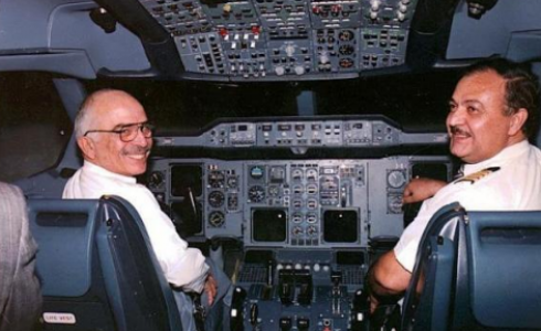 وفاة الطيار جهاد سليمان ارشيد الخاص لزعيمين عربيين