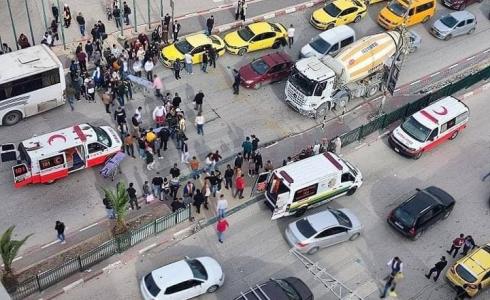 إصابة 3 طالبات في حادث دهس أمام جامعة النجاح