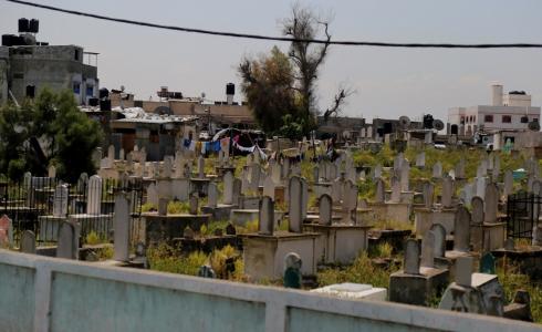 المقابر في غزة