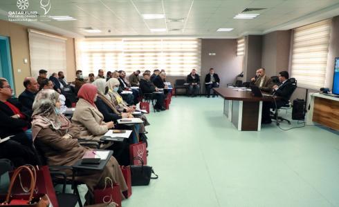 مستشفى حمد يستضيف ورشة عمل لتطوير خدمات التأهيل الطبي في غزة