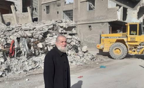 وفد من الجهاد يتجول في مخيم اليرموك ويزور مقبرة الشهداء