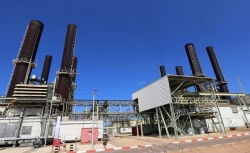 محطة توليد الكهرباء في غزة