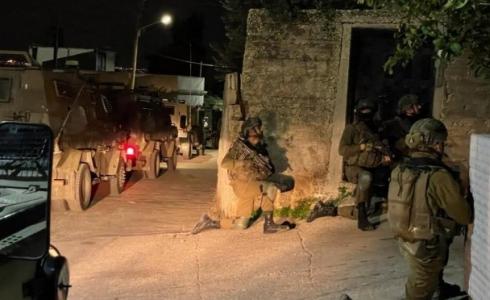 اقتحام قوات الاحتلال لبلدة السيلة الليلة