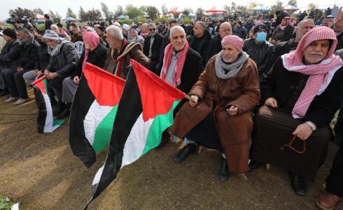 وقفة تضامنية في غزة مع أهالي النقب الفلسطيني