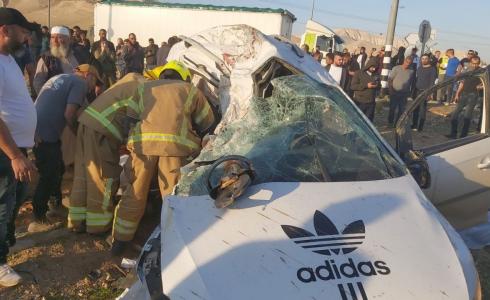 من مكان حادث السير في أريحا