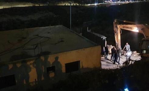 هدم منزل عائلة أبو كف المقدسية