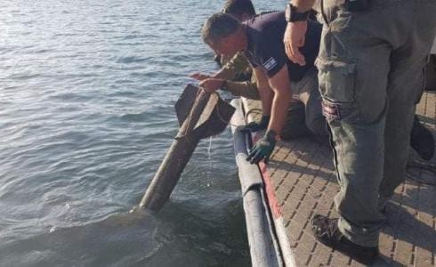 الاحتلال يعثر على صاورخ تحت الماء - ارشيف